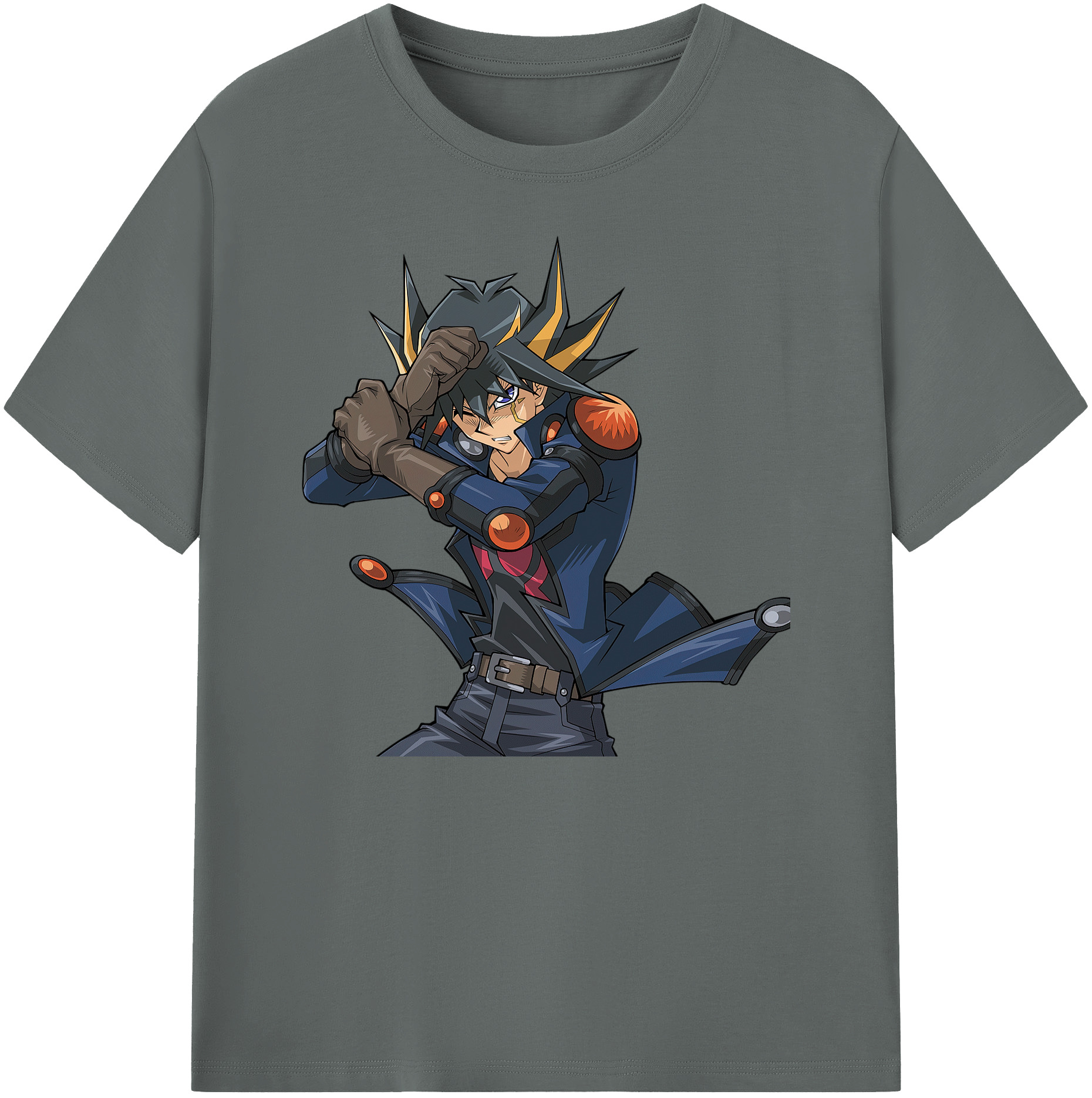 （画像用） 遊☆戯☆王 Yu-Gi-Oh! 綿100％ メンズ半袖Tシャツ｜肌触りやわらか＆通気性